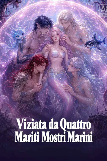 Locandina di Viziata da Quattro Mariti Mostri Marini