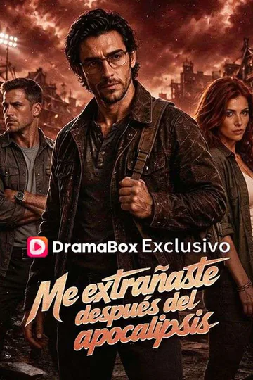 Póster de Me extrañaste después del apocalipsis (Doblado)