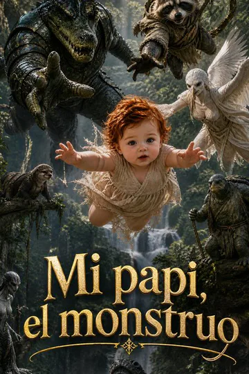 Póster de Mi papi, el monstruo