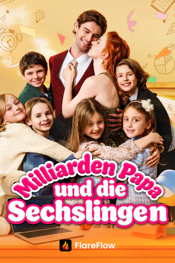 Poster von Milliarden Papa und die Sechslinge