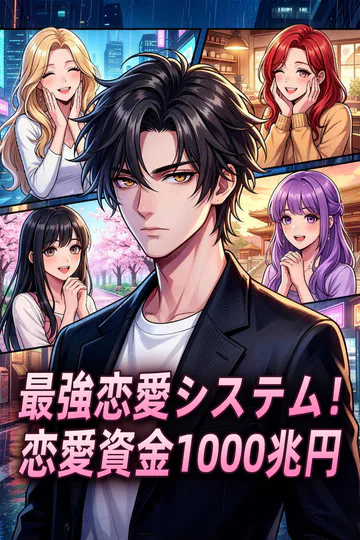 最強恋愛システム！恋愛資金1000兆円のポスター