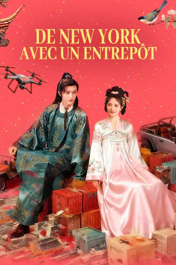 Affiche de De New York avec un entrepôt