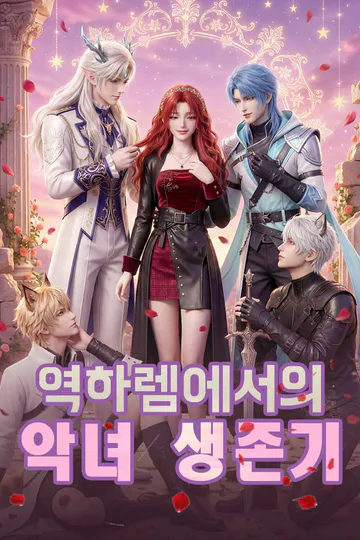역하렘에서의 악녀 생존기 포스터