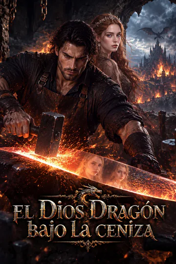 Póster de El Dios Dragón bajo la ceniza