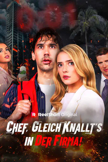 Poster von Chef, gleich knallt’s in der Firma!
