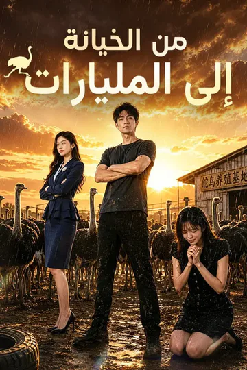 ملصق مسلسل «من الخيانة إلى المليارات»