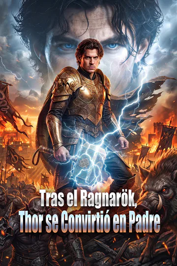 Póster de Tras el Ragnarök, Thor se Convirtió en Padre