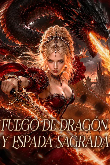 Póster de Fuego de dragón y Espada Sagrada